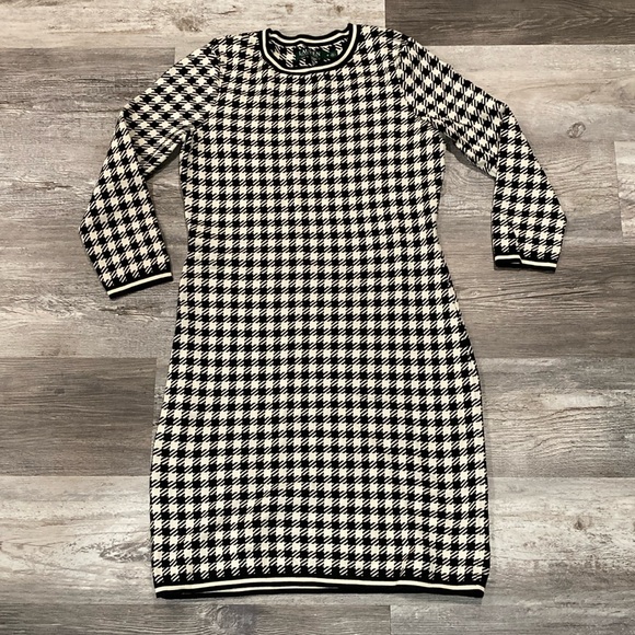 Ralph Lauren houndstooth dress - Picture 2 of 7